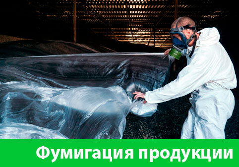 Фумигация продукции в городе Мариинск